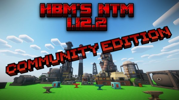 ОБЗОР НА МОД HBM's Nuclear Tech 1.12.2 Community Edition |  HBM's NTM 1.12.2