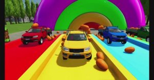 Мультяшные грузовики: весёлая доставка! КРАСОЧНЫЙ МУЛЬТФИЛЬМ ДЛЯ МАЛЫШЕЙ.