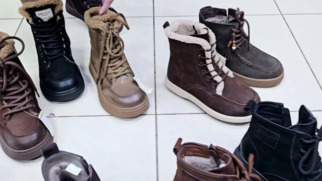 ОБУВЬ 💯 КОМФОРТ НА КАЖДЫЙ ДЕНЬ БОТИНОЧКИ НА МЕХУ ❄️❄️❄️ в магазине COVANI 💕 смотреть онлайн