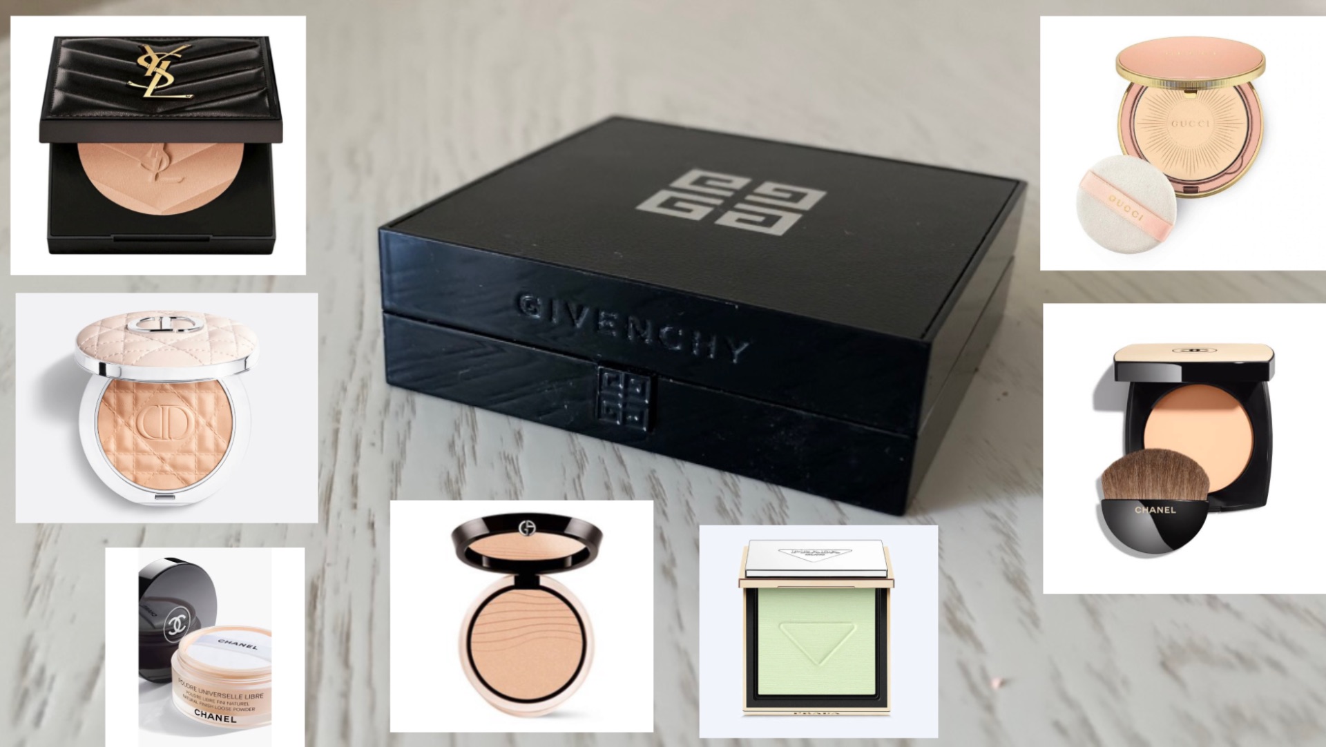 Пудра Givenchy Prisme Libre | Рассказываю о пудрах YSL DIOR CHANEL GUCCI PRADA ARMANI