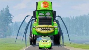 Эпический побег от Пожирателя Молний Маккуина, Мака Зомби, Пожирателя Огненных Машин