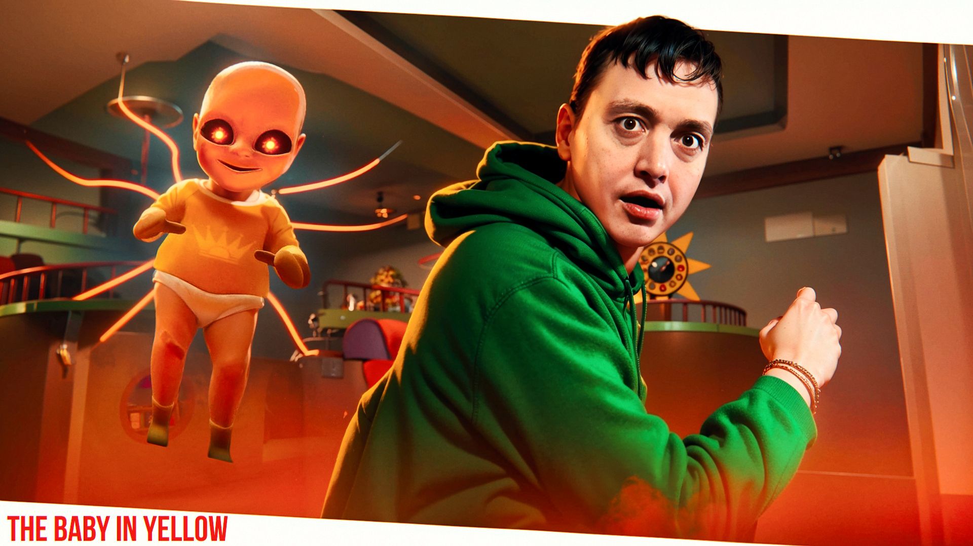 МЛАДЕНЕЦ В ЖЁЛТОМ: АДСКИЙ ЗАСРАНЕЦ ЛОМАЕТ ЛЕХУ! ИГРА THE BABY IN YELLOW CROWN CHILDCARE ПРОХОЖДЕНИЕ! смотреть онлайн