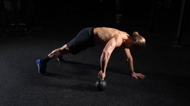 Протяжка гири в планке/Plank KB Pull Through смотреть онлайн