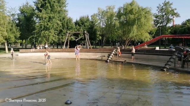 Детские игры и развлечения в парке Галицкого летом смотреть онлайн