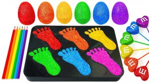 ИГРАЕМ В СЛАЙМЫ ЗАЛИВАЕМ ЦВЕТНЫЕ СЛЕДЫ ВИДЕО ДЛЯ ДЕТЕЙ ДЕТСКИЙ КАНАЛ ИГРАЛКИ-ЗАЛИПАЛКИ