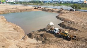 Строительство, засыпка, высотные съёмки , продолжение