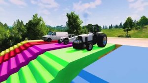 СМЕШНОЙ МУЛЬТИК ПРО МАШИНКИ. Кочки, лава, смех — машинки в деле!