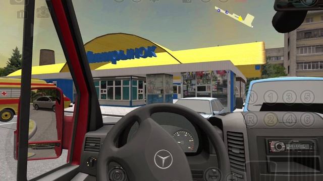 Мерседес спринтер W 906 23 по 7 маршруту города Зурбаган смотреть онлайн