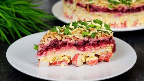 Салат _Корпоратив_ - удивил ВСЕХ, и без рецепта никто не ушел! Лучший на праздничный стол 🎉 (360p) смотреть онлайн