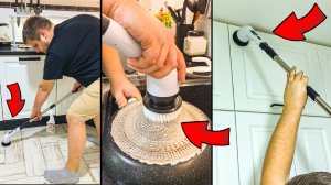 Уборка кухни: В 2 раза быстрее, в 100 раз проще! Очистить сковороду или отмыть плиту ЛЕГКО