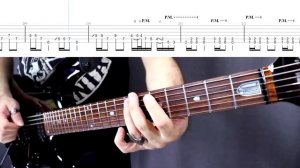 20 гитарных рифа James Hetfield Cover (Табулатура) Guitar Tutorial TABS