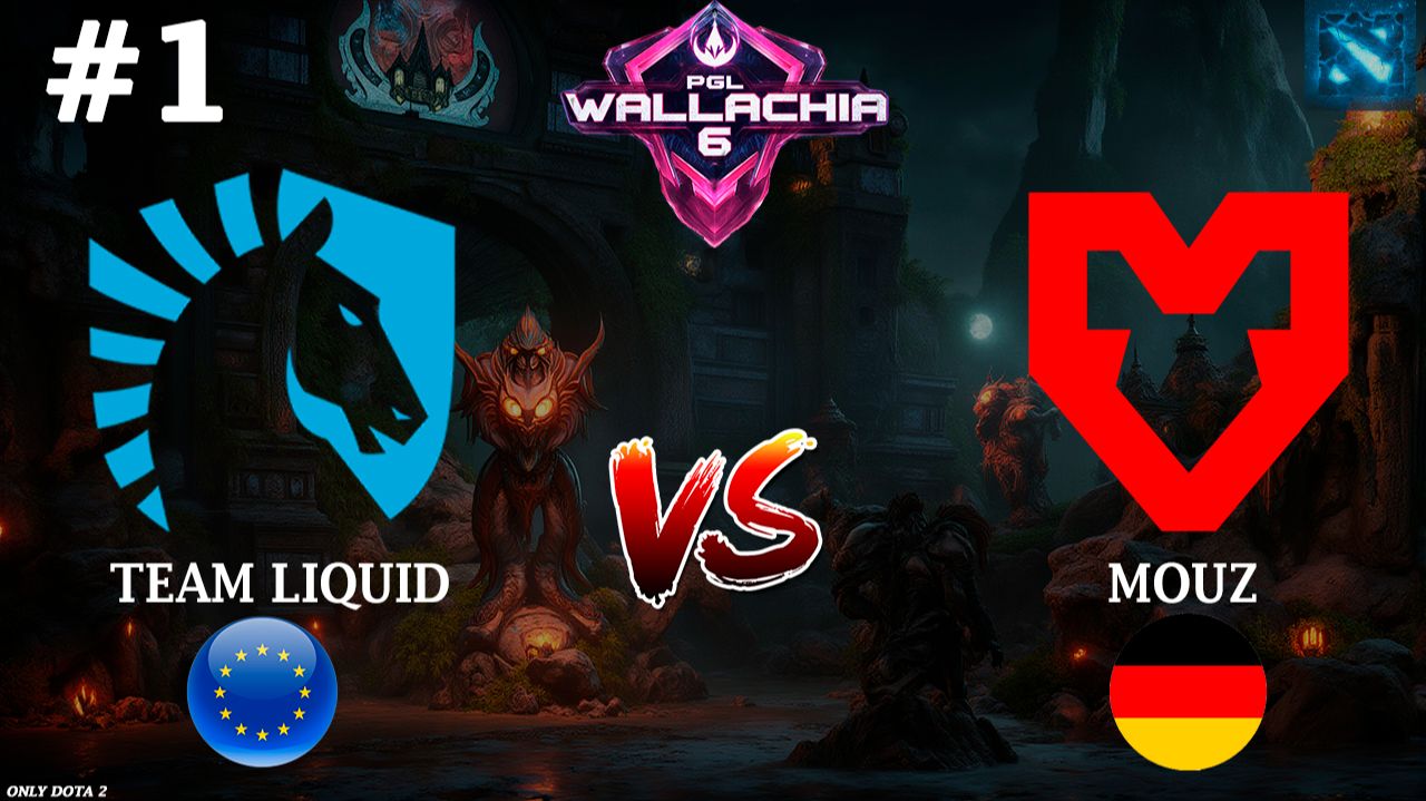 БИТВА ЗА ЛАСТ СЛОТ ФИНАЛА | Mouz vs Liquid #1 (BO3) PGL Wallachia S6 смотреть онлайн