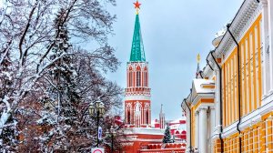 Сильный снегопад обрушился на Москву этой ночью