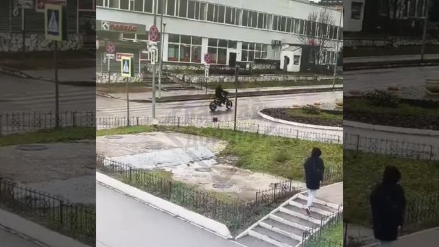 В Чувашии 17-летний студент устроил «шоу» на питбайке у зданий МВД смотреть онлайн