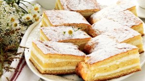 Сочник. Простой и быстрый пирог с творогом.