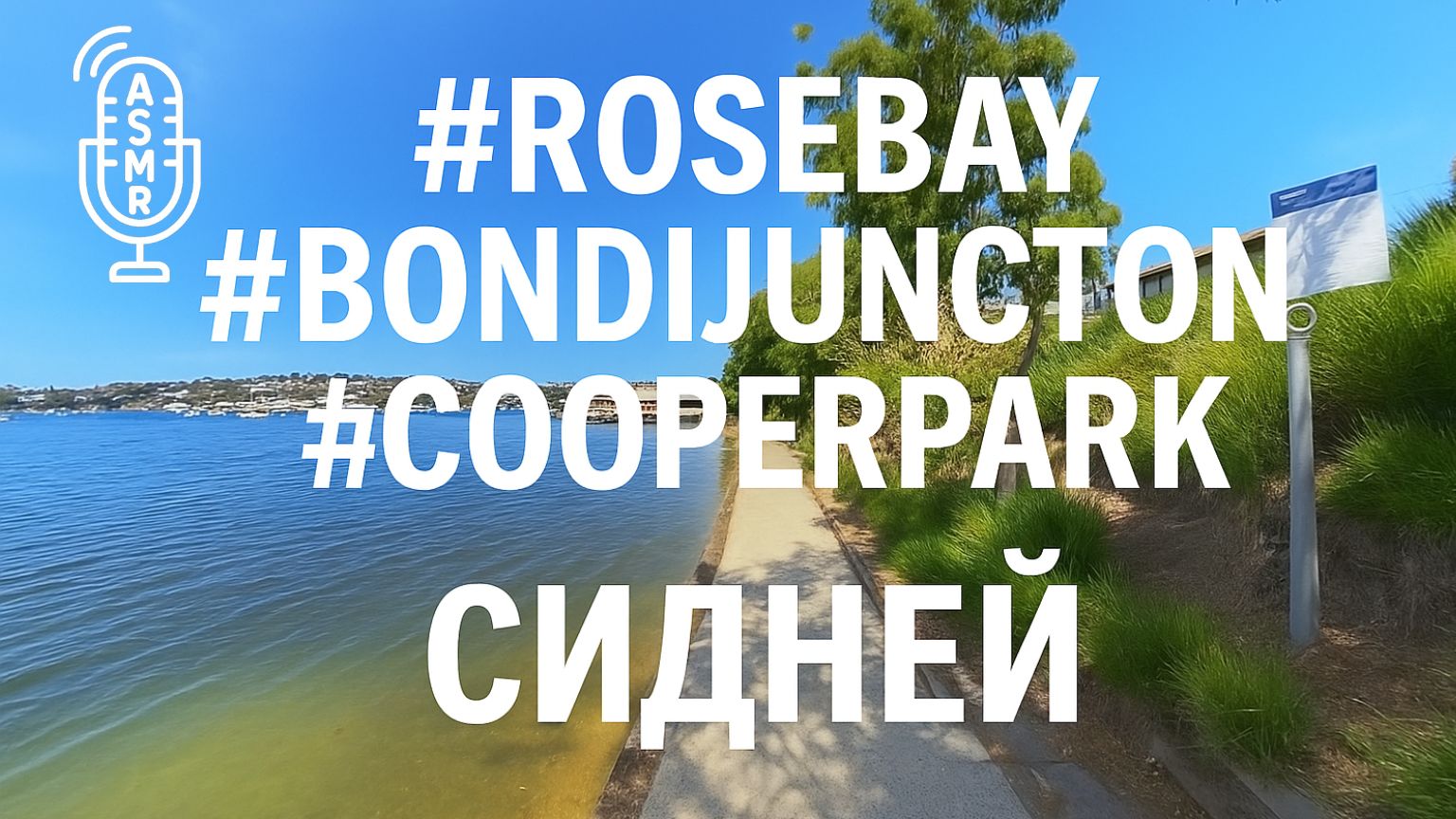 Виртуальное видео для бега на беговой дорожке с окружающими звуками | #Сидней | #Sydney | 63 мин смотреть онлайн