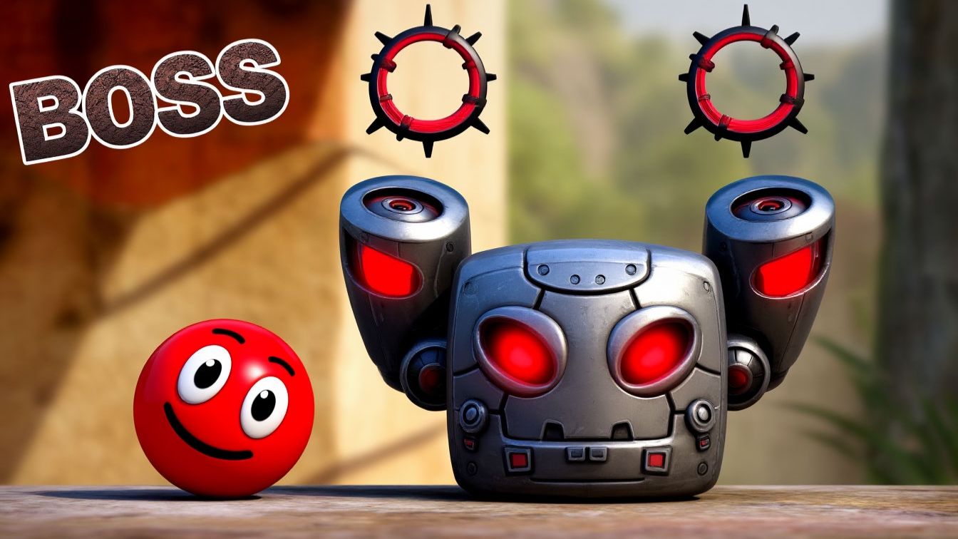 БОСС СТРЕЛОК новый Ред Бол красный шарик мульт игра на андроид прохождение смотреть онлайн