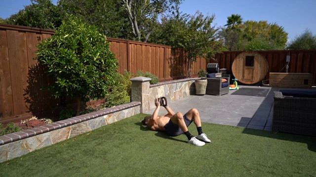 Жим гири узким хватом с пола/Kettlebell Crush Grip Floor Press смотреть онлайн