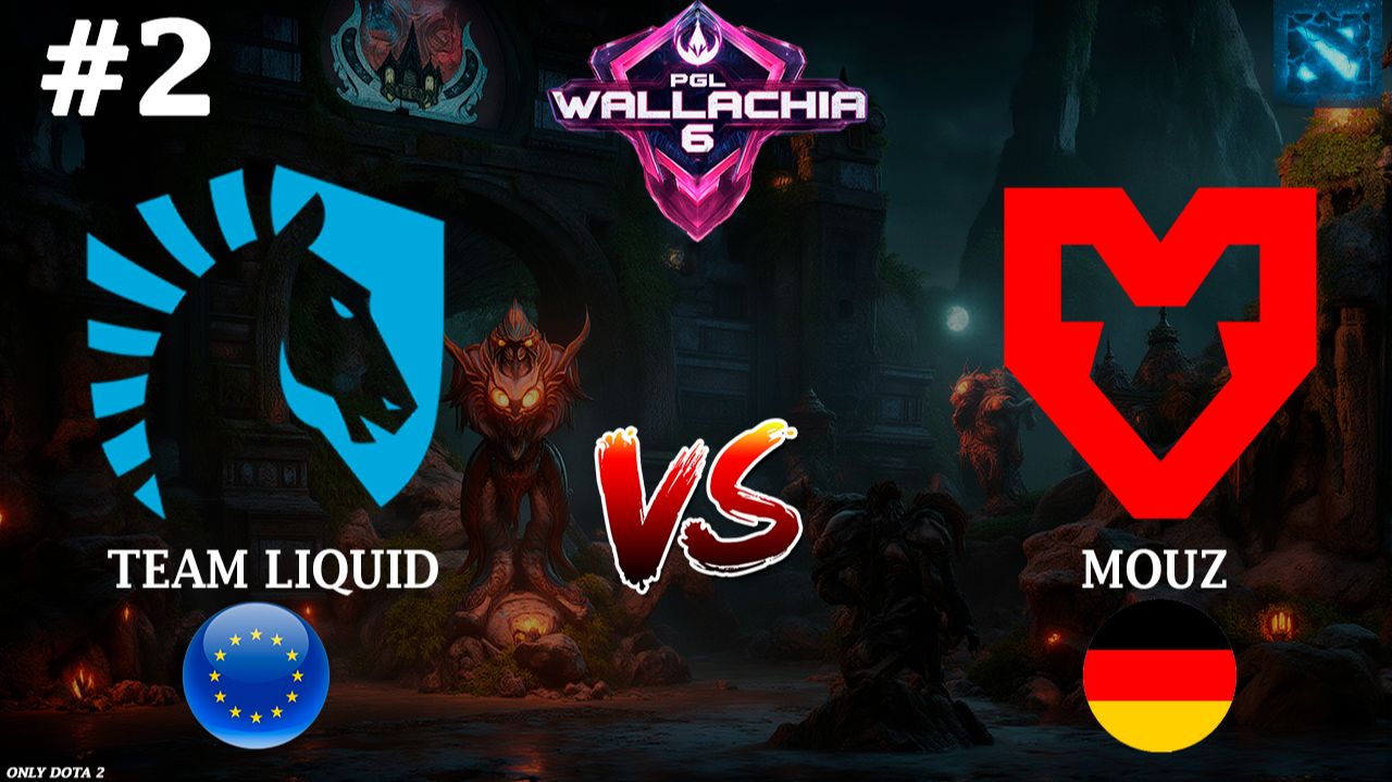 ТАКОГО ГЕРОЯ В МИД НЕ БЫЛО БОЛЬШЕ ГОДА | Mouz vs Liquid #2 (BO3) PGL Wallachia S6 смотреть онлайн