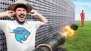 Смогут ли 50,000 Магнитов Поймать Пушечное Ядро？