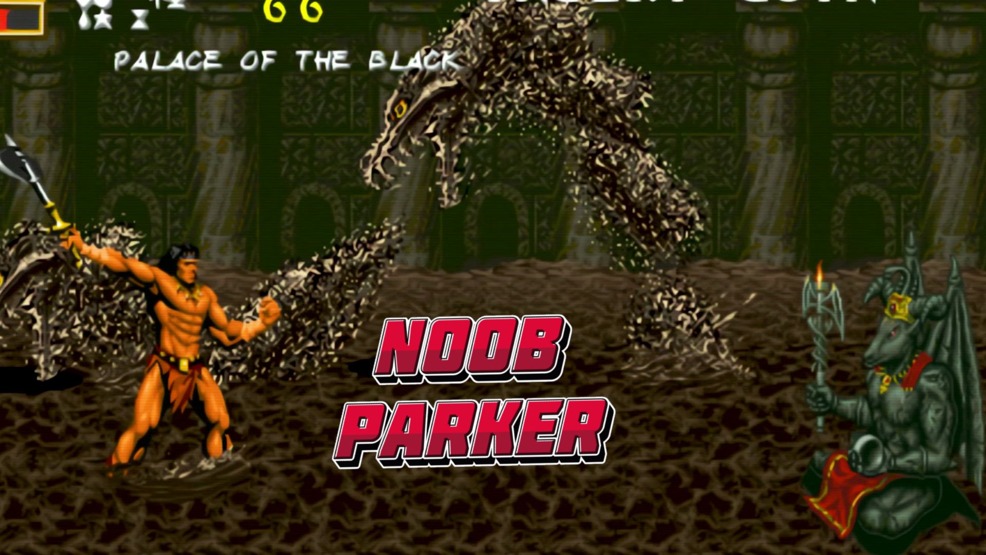 Warrior Blade Rastan Saga Episode III - Rastan 1991 4K ретро аркада