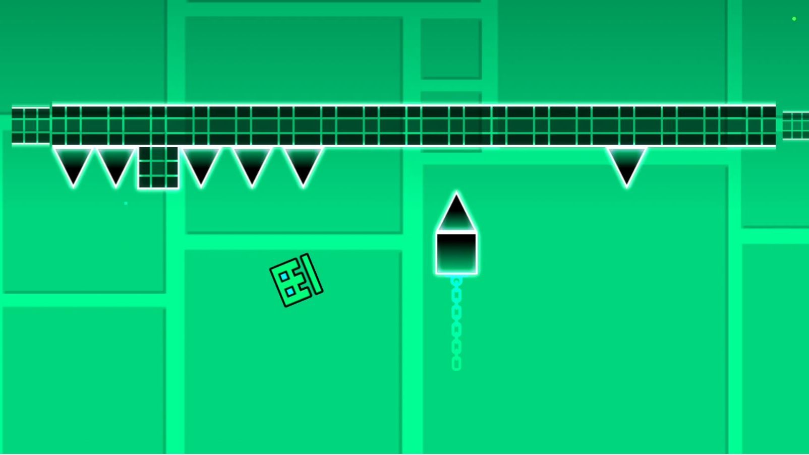 Игра Geometry Dash и игра I Am Cat. Прохождение 4 уровня Geometry Dash