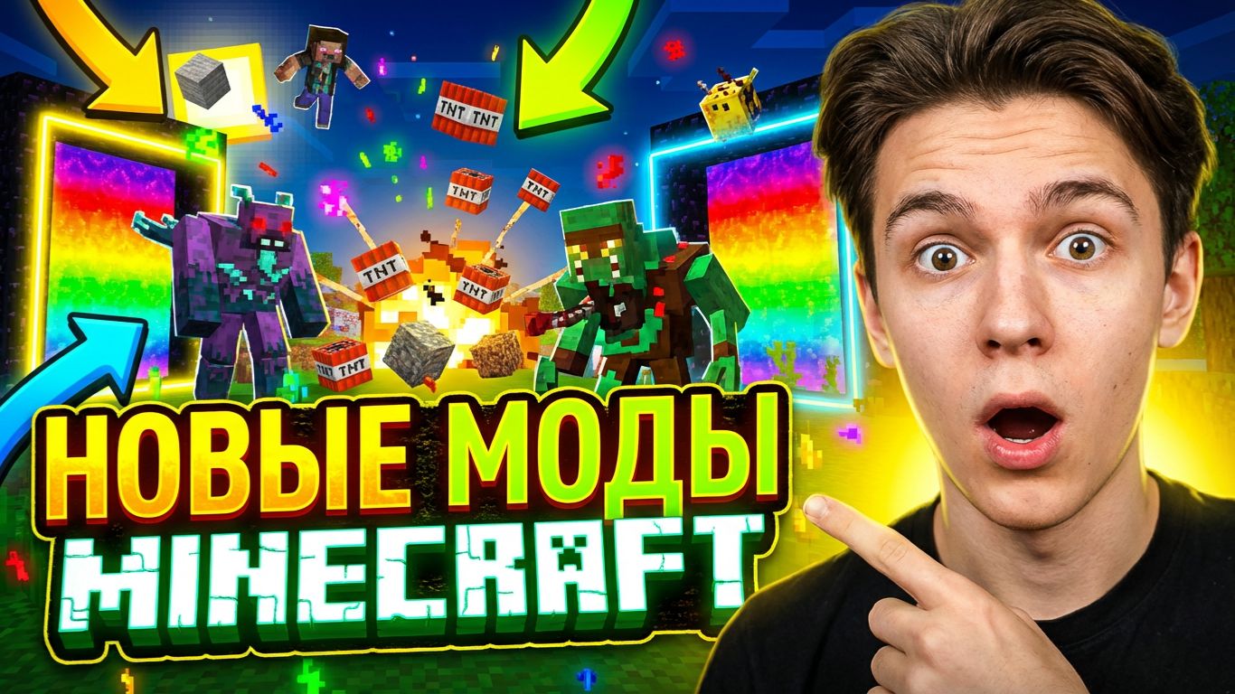 Новые моды для Minecraft — самые свежие обновления 2025! смотреть онлайн
