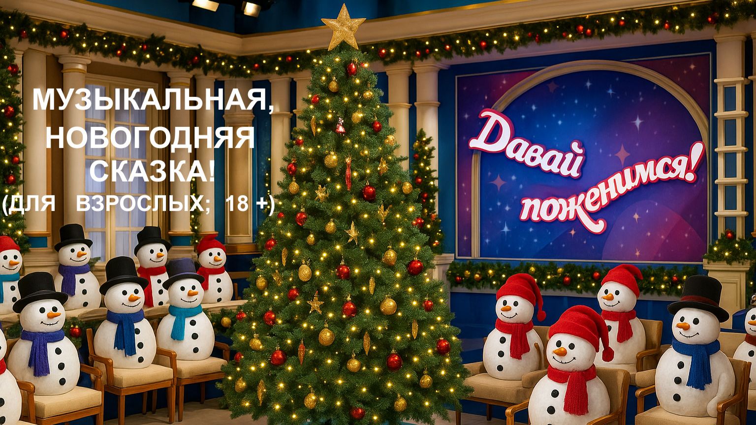 МУЗЫКАЛЬНАЯ. НОВОГОДНЯЯ СКАЗКА ДЛЯ ВЗРОСЛЫХ! ( 1-ЫЙ АКТ, 6-ОЙ ЭПИЗОД) смотреть онлайн