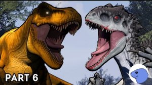 Эмбер vs Индоминус Рекс | Анимация часть 6 (перезалив с Ютуба)