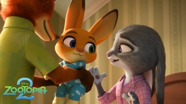 Зверополис 2» | Новая семейная сцена — свадьба Ника и Джуди, появление ребёнка, Вайолет и взросление