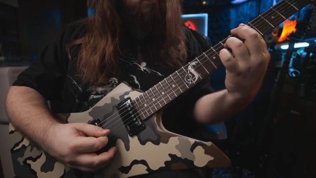 Гитара James Hetfield из Metallica LTD SNAKEBYTE CAMO смотреть онлайн
