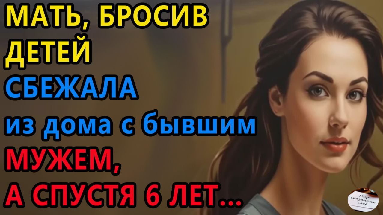 Истории из жизни|Мать, бросив детей |Аудио рассказы|Аудиокниги слушать онлайн|Жизненные истории смотреть онлайн