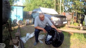 Диски для вездехода и сушилка для рыбы