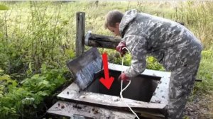 НЕВЕРОЯТНАЯ НАХОДКА в Старом КОЛОДЦЕ на МАГНИТ, Совсем не ОЖИДАЛИ Такое ЦЕПОНУТЬ!!!