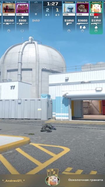 Ace Nuke #shorts #cs2