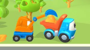 Лева и машинки