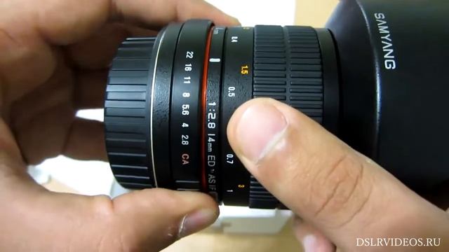 Samyang 14mm f 2 8 ОБЗОР смотреть онлайн