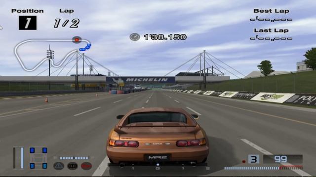 Gran Turismo 3 Sunday Cup High Speed Ring Toyota MR2 G-Limin смотреть онлайн