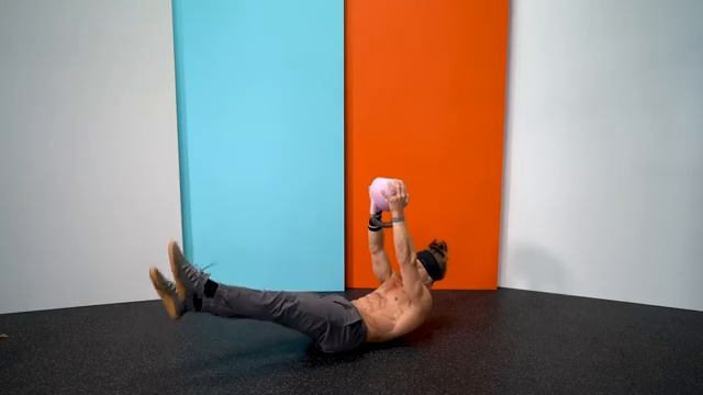 Ножницы с удержанием гири в позиции "Лодочка"/KB Crush Grip Hollow Flutters смотреть онлайн