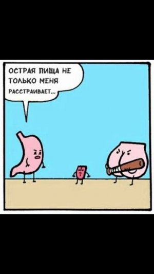 Язык и желудок