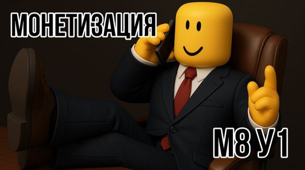 Roblox Studio. Модуль 8. Монетизация. Урок 1. Общая информация.