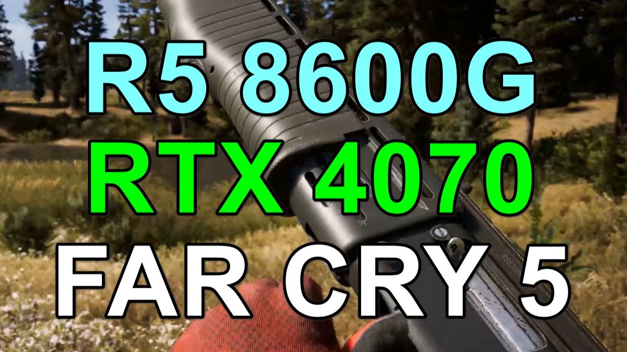 RYZEN 5 8600G + RTX 4070 12GB в FAR CRY 5 FHD смотреть онлайн