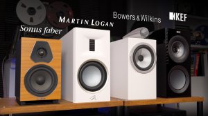 ⚡️ СРАВНИТЕЛЬНЫЙ ОБЗОР 4-Х ПОЛОЧНИКОВ: Martin Logan, Bowers & Wilkins, KEF, Sonus faber