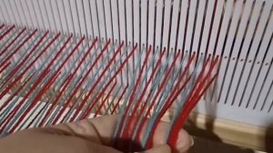 Гусиные лапки, техника для ручного ткачества