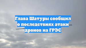 Глава Шатуры сообщил о последствиях атаки дронов на ГРЭС