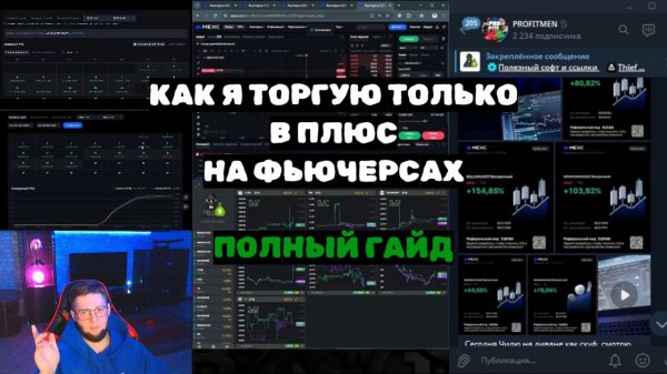 Как я торгую только в плюс на Фьючерсах | Полный гайд