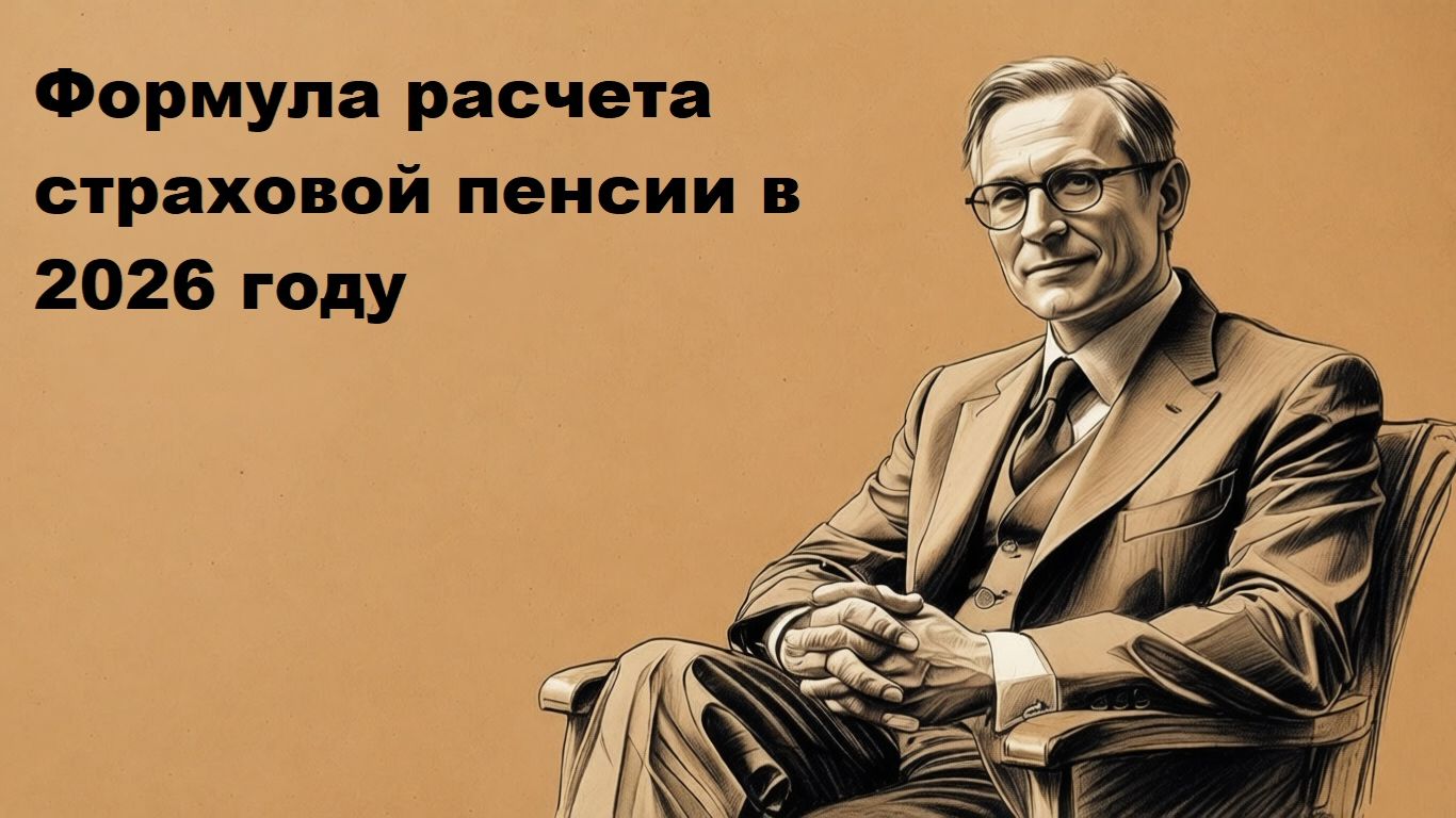 Формула расчета страховой пенсии в 2026 году смотреть онлайн