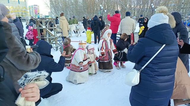 Воркута. 23.11.25. Оленьи бега. смотреть онлайн