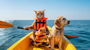 Котики спасают