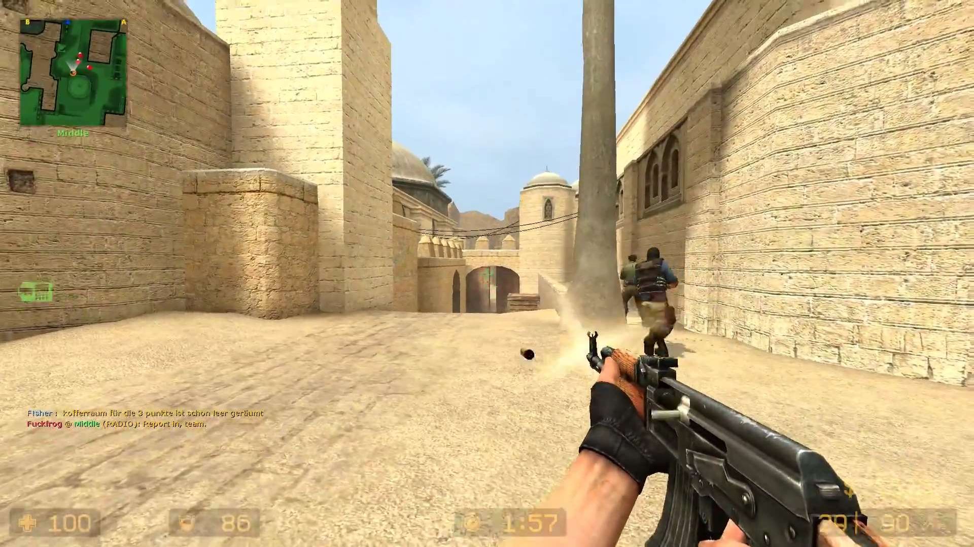 Counter-Strike Source de_dust2 Gameplay Геймплей 2025-2026 (без комментариев) смотреть онлайн
